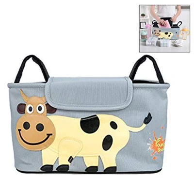 Abbildung von XLKJ Kinderwagen Organizer, Kinder Buggy Tasche Stroller Multifunktion Aufbewahrungstasche Baby Wickeltasche