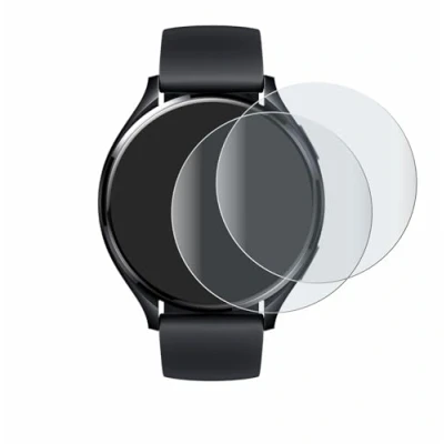 Abbildung von BROTECT Full Cover Schutzfolie Matt für Xiaomi Watch 2 (2 Stück) Screen Displayschutz Folie, 3D Curved, Anti Reflex