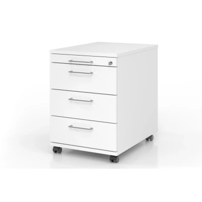 Abbildung von Hammerbacher Rollcontainer AC30 BS Weiß