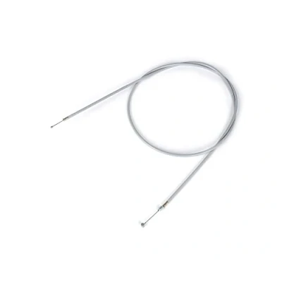 Abbildung von BGM Gaszug grau, PTFE kompatibel für Vespa V50, PV125, ET3 Modelle mit Aufnahme Gas Schaltzug im Lenker aus Metall