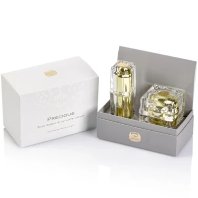 Abbildung von Kedma Exklusives Platin Set mit Serum und Creme Anti Aging Straffend Q10 Multivitamine 50g + 30g