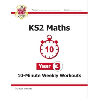 Abbildung von KS2 Year 3 Maths 10 Minute Weekly Workouts (CGP Maths)