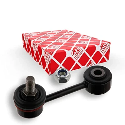 Abbildung von febi BILSTEIN 34615 Koppelstange Hinterachse links, rechts 89 M10 x 1,25 Plus mit selbstsichernder Mutter, Mutter schwarz