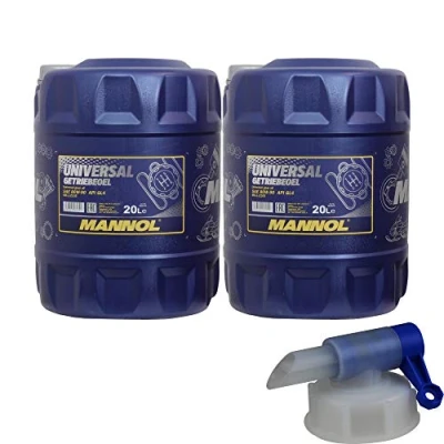 Abbildung von 40L MANNOL Universal Getriebeöl 80W 90 API GL 4 MN8107 20 inkl. Auslaufhahn