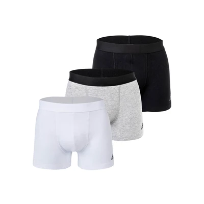 Abbildung von adidas Performance 3PACK Panties, Herren, Größe: Small, Weiß/schwarz/grau