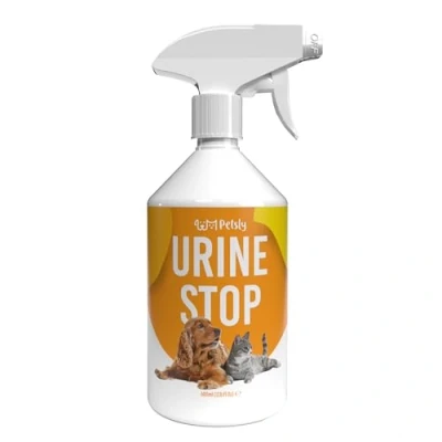 Abbildung von Petsly® Mildes Hunde &amp; Katzenabwehrspray 500ml Nicht färbend Hundeschreck gegen Urinieren Katzen Schreck Spray auch als Kratz Knabberschutz Hundeabwehrspray Innen und Außenanwendung
