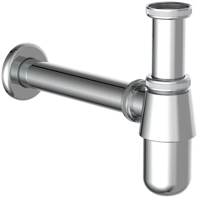 Abbildung von Kirchhoff Siphon, 1 1/4&quot;, Ablaufgarnitur, Geruchsverschluss mit Reinigungsöffnung