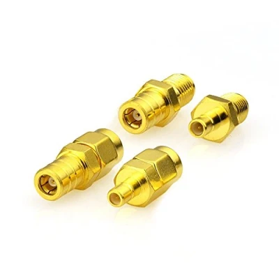 Abbildung von Eightwood DAB+ Antenne SMA Adapter SMB Stecker Kit 4 Typ für Car Satellite Sirius XM DAB Radio Antenna Aerial Pigtail Kabel MEHRWEG