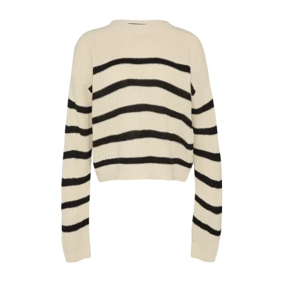 Abbildung von QS Strickpullover, Damen, Größe: Small, Helles beige