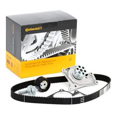 Abbildung von CONTITECH CT1184WP1 Wasserpumpe + Zahnriemensatz 119 RENAULT: Kadjar, Megane 3 Schrägheck, Clio 4 Grandtour, MERCEDES BENZ: Citan Tourer / Kombi