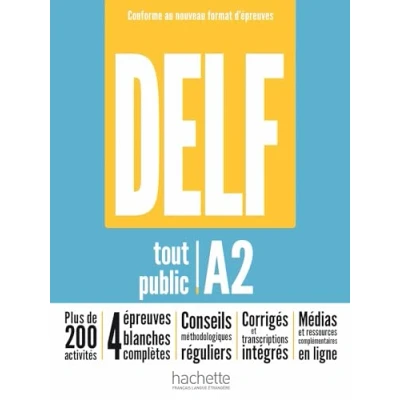 Abbildung von DELF tout public. A2. Plus de 200 activites. Per le Scuole superiori. Con e book. espansione online: Conforme au nouveau format d&#039;épreuves