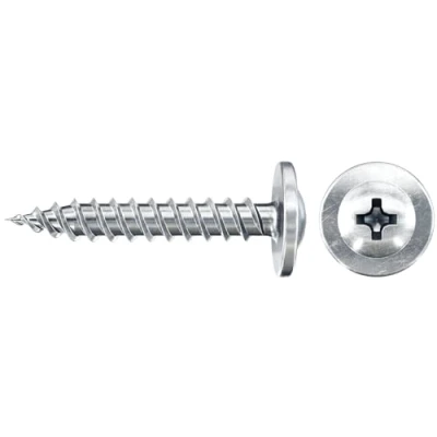 Abbildung von Fischer 40456, Schraube, Galvanisiertes Stahl, Verzinkter Metall, Zink, Vollgewinde, PH (Phillips)