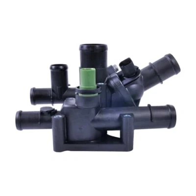 Abbildung von GATES TH434105G1 Kühlwasserthermostat 105 mit Dichtungen Gehäuse VOLKSWAGEN: Golf 4 Schrägheck, Variant, Bora AUDI: A3 Schrägheck