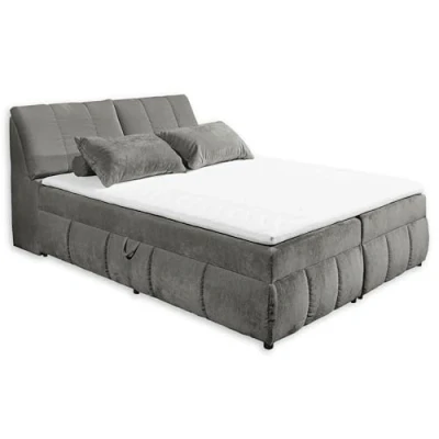 Abbildung von ED EXCITING DESIGN Boxbett &quot;Valencia&quot;, inkl. Bettkasten und Stauraum im Kopfteil