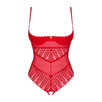 Abbildung von Obsessive Ingridia Schrittloser Teddy Rot
