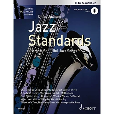 Abbildung von Jazz Standards: 14 Most Beautiful Songs. Alt Saxophon. (Schott Saxophone Lounge)