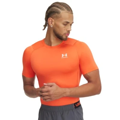 Abbildung von Under Armour HeatGear Kompressions Kurzarmshirt für Herren