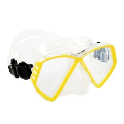 Abbildung von Aqualung Unisex Jugend Cub Schwimmbrillen, Transparent Yellow, XS