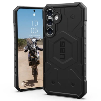 Abbildung von URABN Armor Gear Pathfinder Case für Samsung Galaxy S23 FE Hülle [Offiziell Designed for Zertifiziert, Wireless Charging kompatibel, Fallschutz nach Militärstandard] schwarz