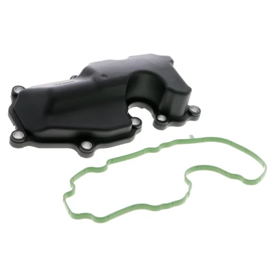 Abbildung von VAICO V10 4744 Ölabscheider, Kurbelgehäuseentlüftung Zylinderkopf mit Dichtung EXPERT KITS + AUDI: A5 B8 Coupe, A4 Avant, TT Coupe