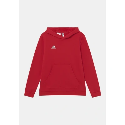 Abbildung von adidas Performance Entrada Unisex Kapuzenpullover für Kinder, Größe: 128, Team power red