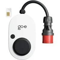 Abbildung von go e Charger Gemini Flex 2.0, 22 kW (32A 3 phasig) (weiß/schwarz, Mobile Ladestation, 4G/LTE)