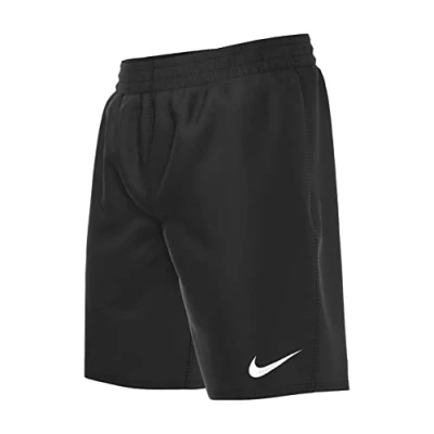 Abbildung von Nike 15,2 cm (6 Zoll) Volley Shorts für Kinder, Jungen, Schwimm Slips, NESSA779 001, schwarz, 9 años
