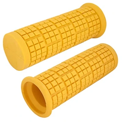 Abbildung von cyclingcolors Fahrradgriffe lenkergriffe Fahrrad gripshift 22mm 110mm Griffe Gummi Grip griffgummis MTB (Gelb)