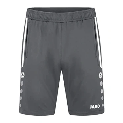 Abbildung von JAKO Damen Trainingsshort allround Trainingshose Kurz, Anthra Light, 38 EU