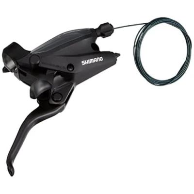 Abbildung von Schalt /Bremshebel (für Rechts) 8 Fach Shimano ST EF505 3 Fingers Schwarz