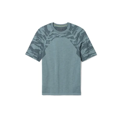 Abbildung von Smartwool Intraknit Active Short Sleeve Tshirt print, Herren, Größe: XL, Lead