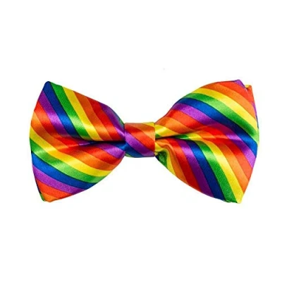 Abbildung von Boland Glitzer Fliege, Größe ca. 13 cm, Gummiband, schmale Ausführung, Karneval, Mottoparty