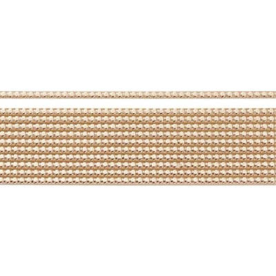 Abbildung von 6 x Knorr prandell Wachs Perlstreifen 2mmx20cm rosegold glänzend VE=