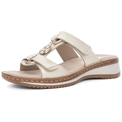 Abbildung von ara Pantolette flach, Damen, Größe: 37, Goud Schuhe