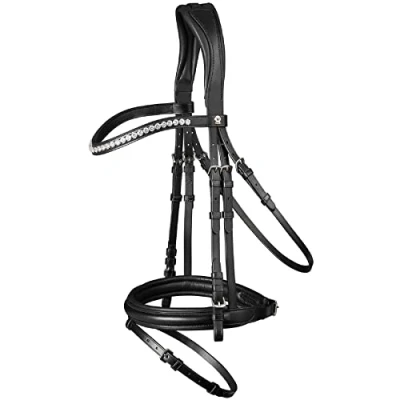 Abbildung von Waldhausen S Line Trensenzaum Classy Full Schwarz
