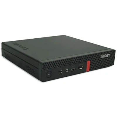 Abbildung von Lenovo ThinkCentre M720q Tiny Intel Six Core i5 8400T 512GB SSD Festplatte 16GB Speicher Windows 11 Pro inkl. W LAN &amp; Bluetooth Desktop Computer Mini PC (Generalüberholt)