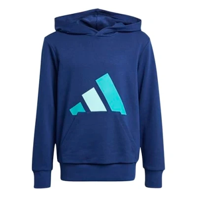 Abbildung von adidas Performance Junior Unisex Sweatshirt für Kinder, Größe: 128, Dark blue/pure teal/halo mint