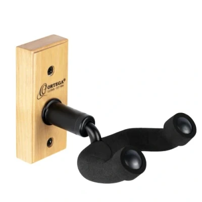 Abbildung von Ortega Guitars Gitarre Aufhängung Zubehör Wandaufhängung für Holz, Natur (OGH 1NT)
