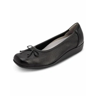 Abbildung von vitaform Damenschuhe Ballerina Hirschleder