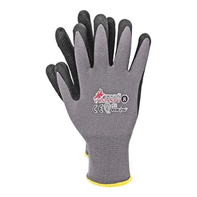 Abbildung von Reis RSPANPU10 Dragon Schutzhandschuhe, Grau Schwarz, 10 Größe, 12 Stück