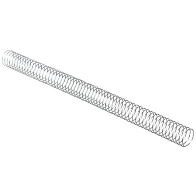 Abbildung von Fellowes 100 Stück Metall Spiralen zum Binden, Schritt 5:1, 59 Löcher, Silber, 20 mm