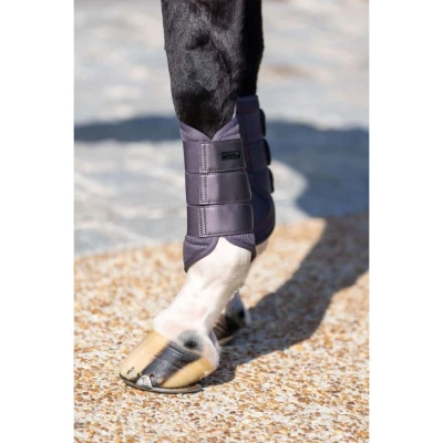 Abbildung von Equestrian stockholm FW25 Dark Violet Classic Mesh Brushing BootsVerkauft von HypoStore