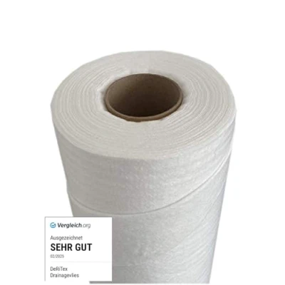 Abbildung von DeRiTex 150g/m² Drainagevlies, Filtervlies 25m² (1m x 25m)