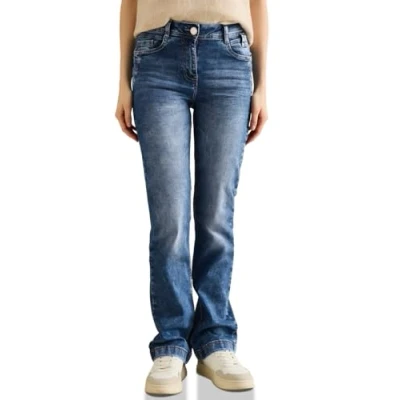 Abbildung von Street One Jeans Bootcut, Damen, Größe: 26x30, Blau