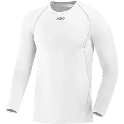 Abbildung von JAKO Longsleeve &quot;COMPRESSION 2.0&quot; Langarmshirt, Herren, Größe: XXL, Weiss