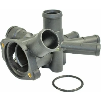 Abbildung von METZGER 4010019 Flansch Kunststoff mit Dichtung ohne Sensor VOLKSWAGEN: Polo II Schrägheck, GOLF 2, Coupe