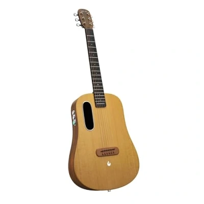 Abbildung von LAVA Me Air Akustik E Gitarre, dünne und leichte Fichtengitarre mit FreeBoost Magneteffekt, für Rechtshänder, 6 Stahlsaiten, Acustica Gitarre Erwachsene, Jugendliche Anfänger (Fichte)