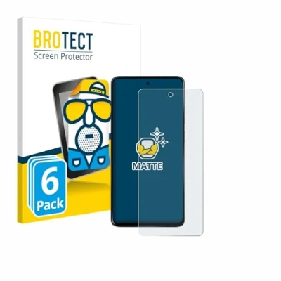 Abbildung von BROTECT Entspiegelungs Schutzfolie für Motorola Moto G24 Power (6 Stück) Matte Displayschutz Folie, Anti Reflex, Fingerprint
