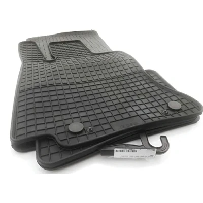 Abbildung von Gummimatten für Mercedes C Klasse W206 S206 AMG Gummi Allwetter Original Qualität Automatten Geruchsneutral Fußmatten 4 teilig