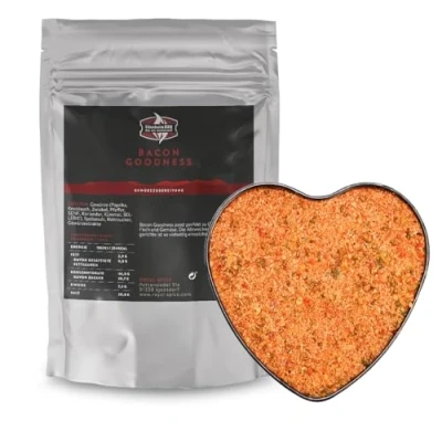 Abbildung von Udenheim BBQ Bacon Goodness Rub 250g Allround mit Einzigartigem Geschmackserlebnis aus Süße, minimaler Schärfe &amp; einer vollen Ladung Bacon! Perfekt für Fleisch, Fisch, Gemüse uvm!